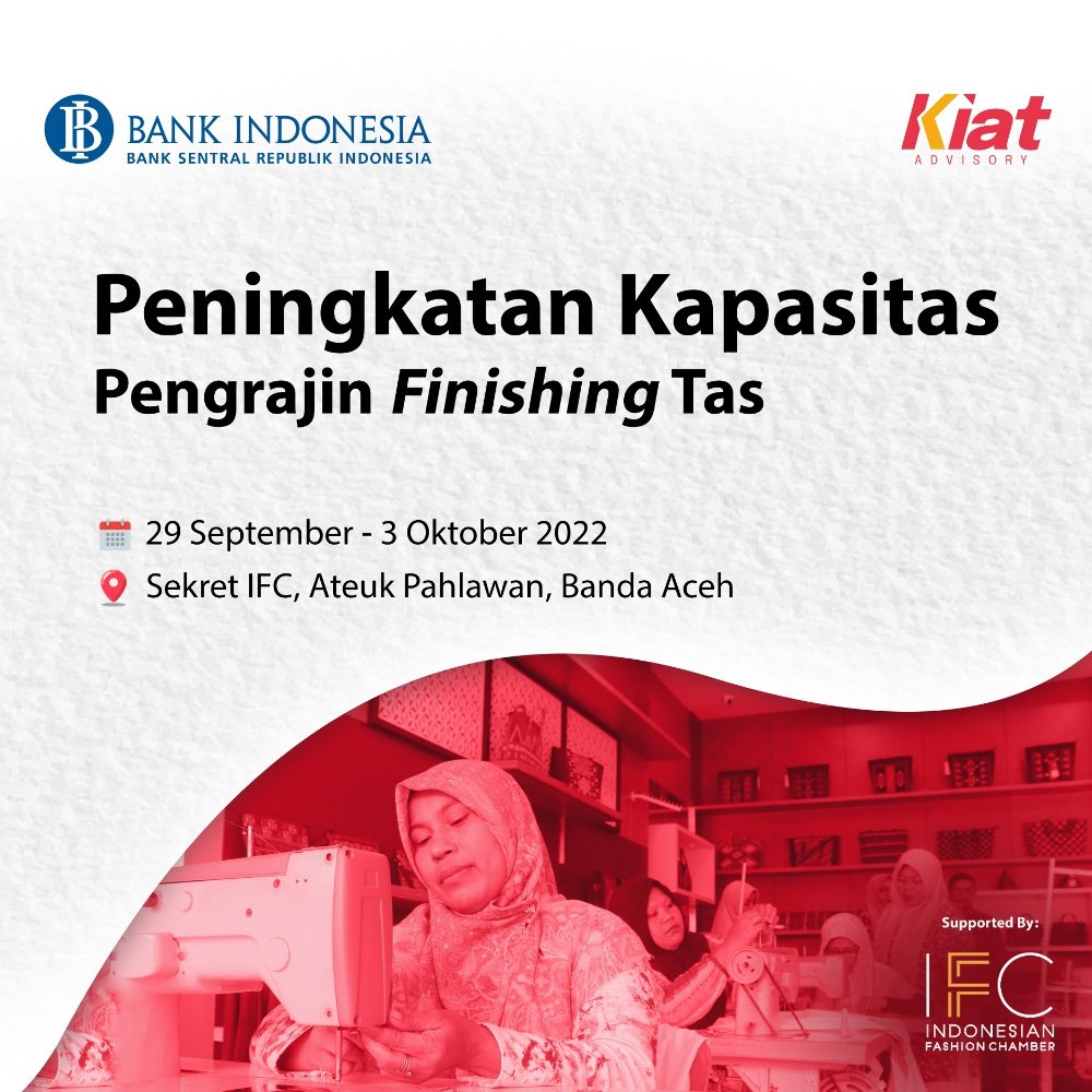 Pendampingan UMKM — pelatihan peningkatan kapasitas pengrajin